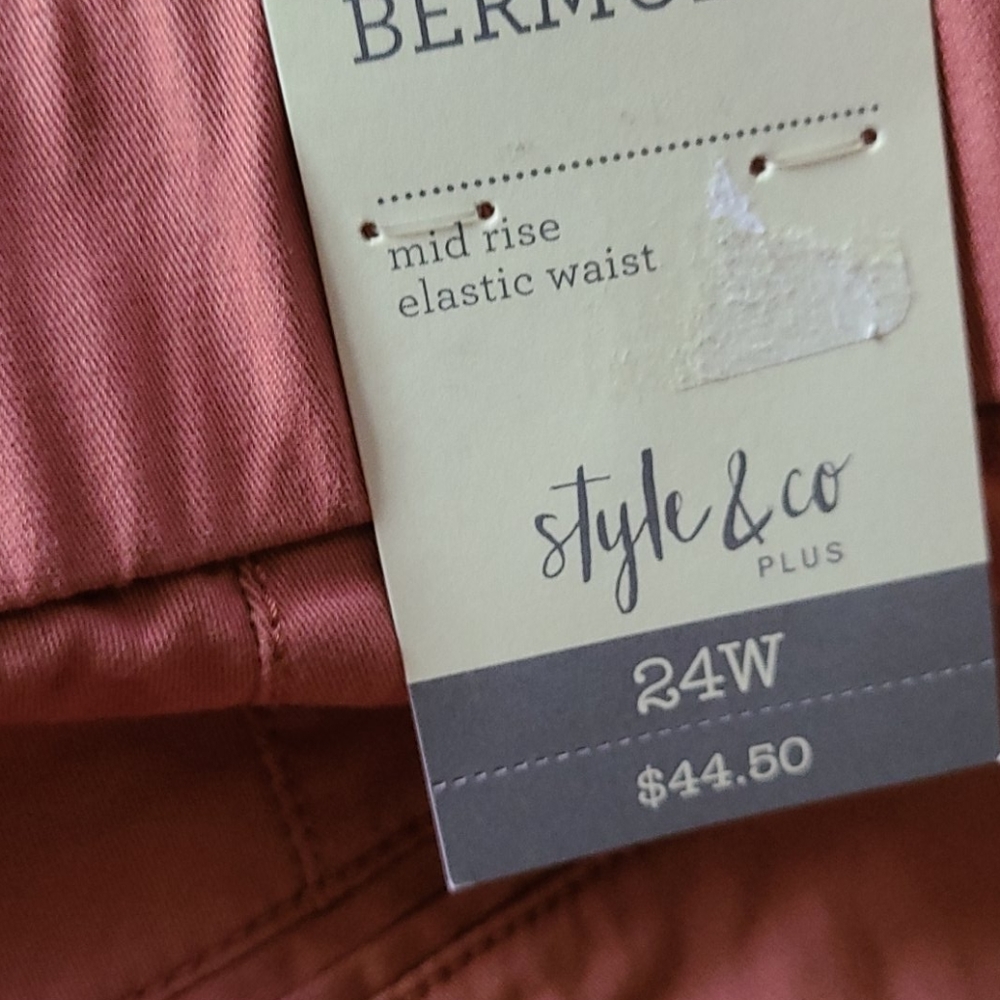 Style & Co Bermuda Short - 24W Rose Gold - Picture 10 of 11